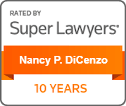 Rated by Super Lawyers | Nancy P. DiCenzo | 10 Years